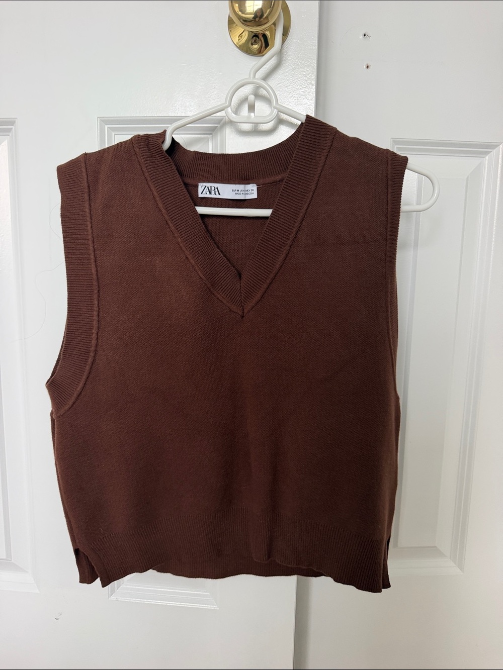ZARA V-Neck Knit Sweater